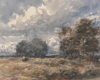 David Cox - Shepherding the Flock Windy Day.webp