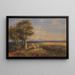 L'alouette - David Cox — oprawiony obraz na ścianie