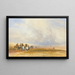 Plaże Ulverstone Cumbria - David Cox — oprawiony obraz na ścianie