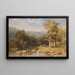 Jonction de la Llugwy et de la Conway - David Cox Jnr — oprawiony obraz na ścianie