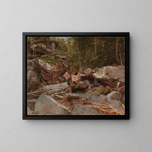 Studium North Conway, New Hampshire - David Johnson — oprawiony obraz na ścianie