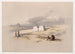Podejście do świątyni Wadi es-Sebua, Nubia - David Roberts — widok dzieła