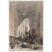 Reprodukcja obrazu Bazar des marchands de soie Le Caire - David Roberts