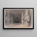Wnętrza świątyni Abu Simbel, 9 listopada 1836, Nubia - David Roberts — oprawiony obraz na ścianie