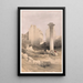 Karnak 29 listopada 1838 - David Roberts — oprawiony obraz na ścianie