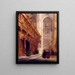 Kaplica King's College Cambridge - David Roberts — oprawiony obraz na ścianie