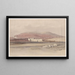 Medinet Abou Medinet Habu Thèbes 8 gruź. 1838 - David Roberts — oprawiony obraz na ścianie