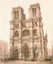 Entre Dame Paris - David Roberts — widok dzieła