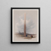Obelisk z Heliopolis 1839 - David Roberts — oprawiony obraz na ścianie
