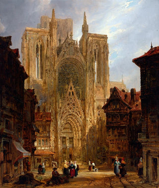 David Roberts - Rouen Cathedral.webp