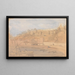 L'Alcazaba od mola, Malaga - David Roberts — oprawiony obraz na ścianie
