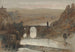 Most w Tolidzie koło Madrytu w Hiszpanii - David Roberts — widok dzieła