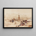 La Citadelle de Tanger, Maroc - David Roberts — oprawiony obraz na ścianie