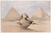 La Grande Sphinx Pyramids of Giza Giza 17 lipca 1839 - David Roberts — widok dzieła