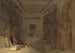 La salle hypostyle du grand temple d'Abou Simbel Égypte - David Roberts — widok dzieła