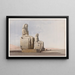 Thèbes 4 grudnia 1838 - David Roberts — oprawiony obraz na ścianie