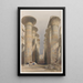 Reprodukcja obrazu Thèbes Wielka Sala w Karnak 28 listopada 1838 - David Roberts