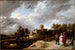 Zamek i jego właściciele - David Teniers młodszy — widok dzieła