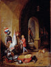 Une salle de garde - David Teniers le Jeune — widok dzieła