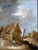 Droga w pobliżu chaty - David Teniers młodszy — widok dzieła