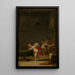 Miłości w warsztacie alchemika - David Teniers Młodszy — oprawiony obraz na ścianie