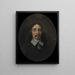Nieznany mężczyzna - David Teniers młodszy — oprawiony obraz na ścianie