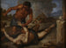 Kain zabijający Abla - David Teniers młodszy — widok dzieła