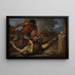 Kain zabijający Abla - David Teniers młodszy — oprawiony obraz na ścianie