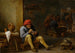 Gospodarza w tawernie zapalającego fajkę - David Teniers młodszy — widok dzieła