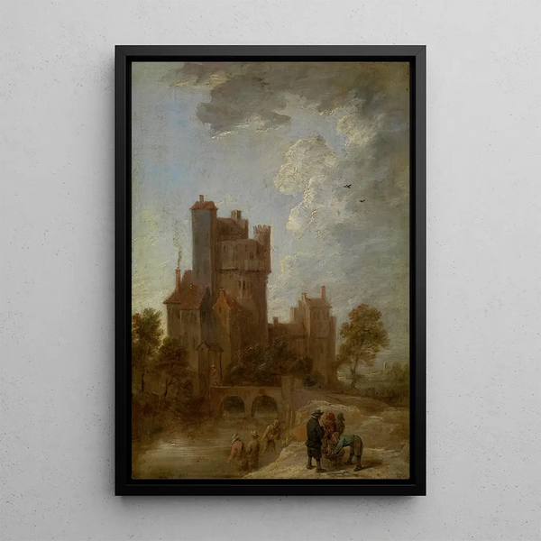 Poranek - David Teniers młodszy — oprawiony obraz na ścianie
