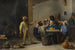 Wieśniaków świętujących święto Królów - David Teniers młodszy — widok dzieła