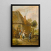 Reprodukcja obrazu Wieśniacy tańczący przed gospodą - David Teniers młodszy