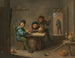 Wieśniacy w tawernie - David Teniers młodszy — widok dzieła