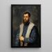 Reprodukcja obrazu portret mężczyzny według Tycjana - David Teniers młodszy