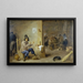 Palacz w gospodzie - David Teniers młodszy — oprawiony obraz na ścianie