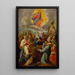 Wniebowstąpienia według Leandro Bassano - David Teniers młodszy — oprawiony obraz na ścianie