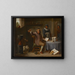 La Consultation - David Teniers le Jeune — oprawiony obraz na ścianie