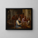 Le Pub de Campagne - David Teniers le Jeune — oprawiony obraz na ścianie