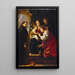 Reprodukcja obrazu Mistyczne Zaślubiny Świętej Katarzyny według Fetti - David Teniers Młodszy