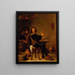 Le Fumeur - David Teniers młodszy — oprawiony obraz na ścianie