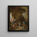 La Tentation de Saint Antoine - David Teniers le Jeune — oprawiony obraz na ścianie