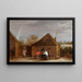 Scena wiejska - David Teniers młodszy — oprawiony obraz na ścianie