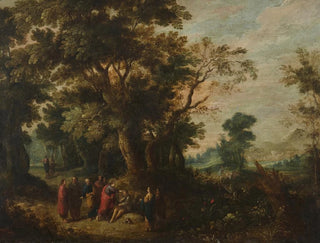 Le Christ guérissant les aveugles - David Vinckboons — widok dzieła