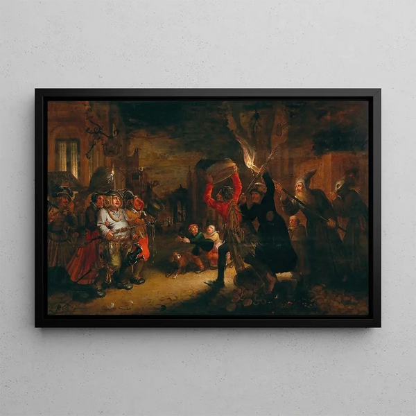 David Vinckboons - The Struggle Between Carnival And Lent.webp