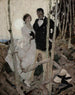 Para przy świetle księżyca - Dean Cornwell — widok dzieła