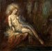 Bogini na skale - Gustave Moreau — widok dzieła