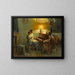 Na pianinie - Delphin Enjolras — oprawiony obraz na ścianie