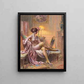 Delphin Enjolras - La Toilette par lampe.webp