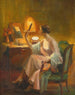 Le boudoir - Delphin Enjolras — widok dzieła