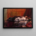 Odalisque - Delphin Enjolras — oprawiony obraz na ścianie
